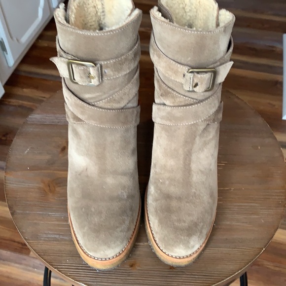 Colisée De Sacha Paris fleece lined ankle boot - Picture 4 of 7